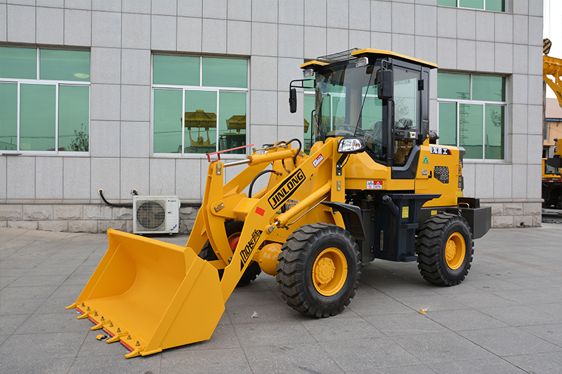 The troubleshooting method of the heavy fault of the loader's turning direction